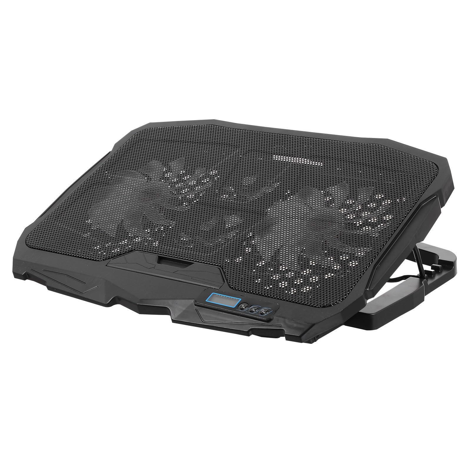 Milisten Enfriador para Portátil Ventilador y Soporte Ajustable, Material Plástico y Hierro, 6 Velocidades y Diseño Adecuado para Decoracion Verano