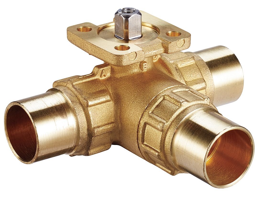 Vanne trois voies inox 1/2 pouce Johnson Controls VG1875AN