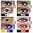 BINGBRUSH Colored Mascara-Smudge-Proof, Long-Lasting, Volumizing & Lengthening,Vibrant,Waterproof Eye Makeup for Party & Daily Looks (01&02&03&04, 1 Count (Pack of 1))
