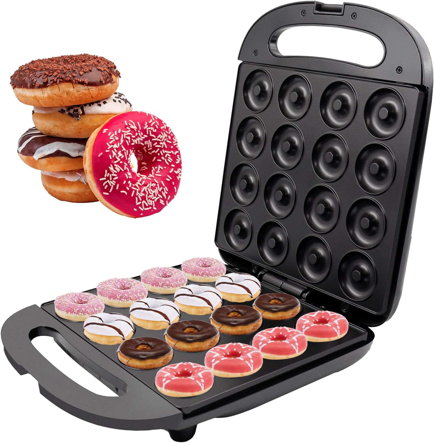 VonShef Mini Donut Maker Donut Maker Machine for Home