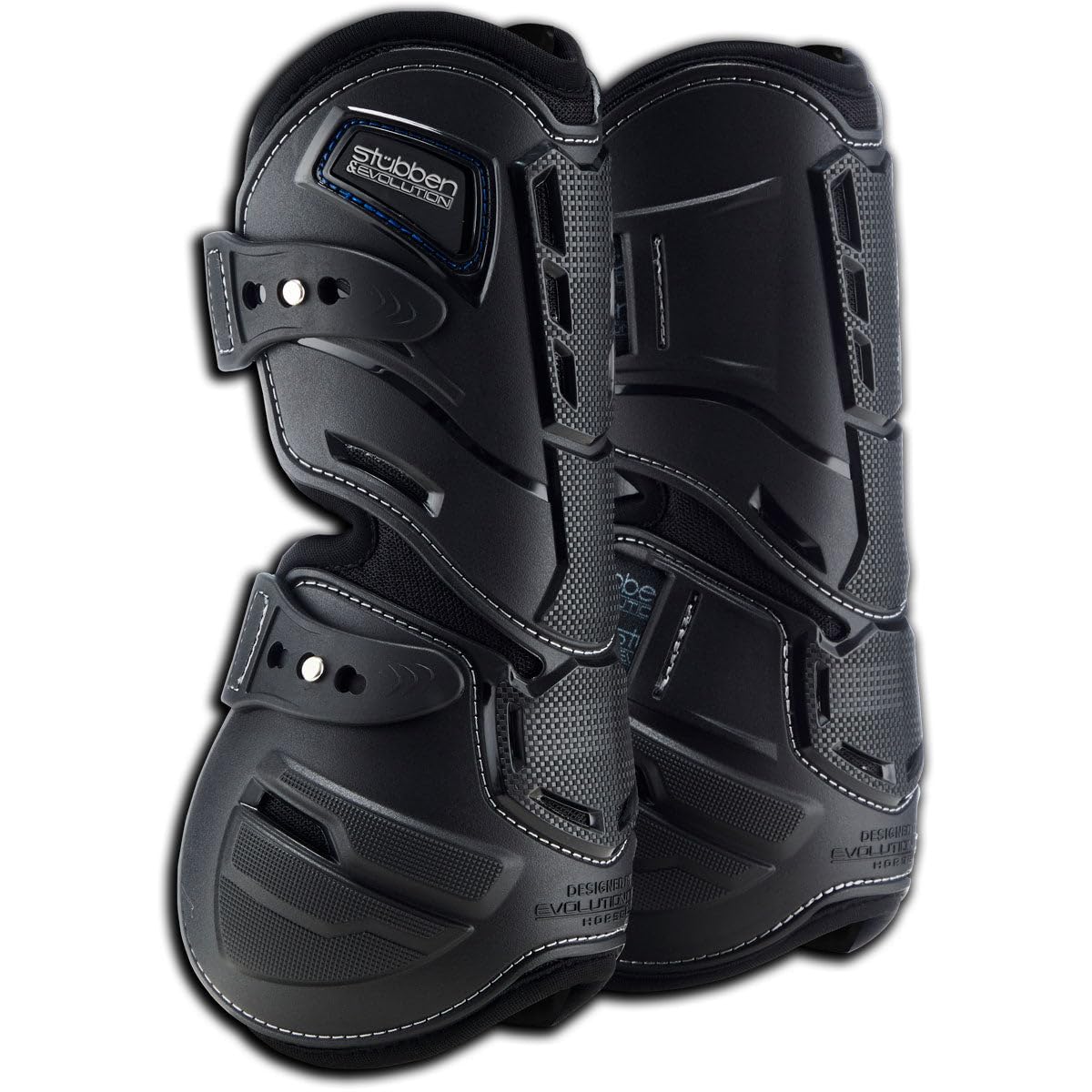 FreeFlex Hybrid Tendon Boots Stubben negros L con máxima absorción de impactos