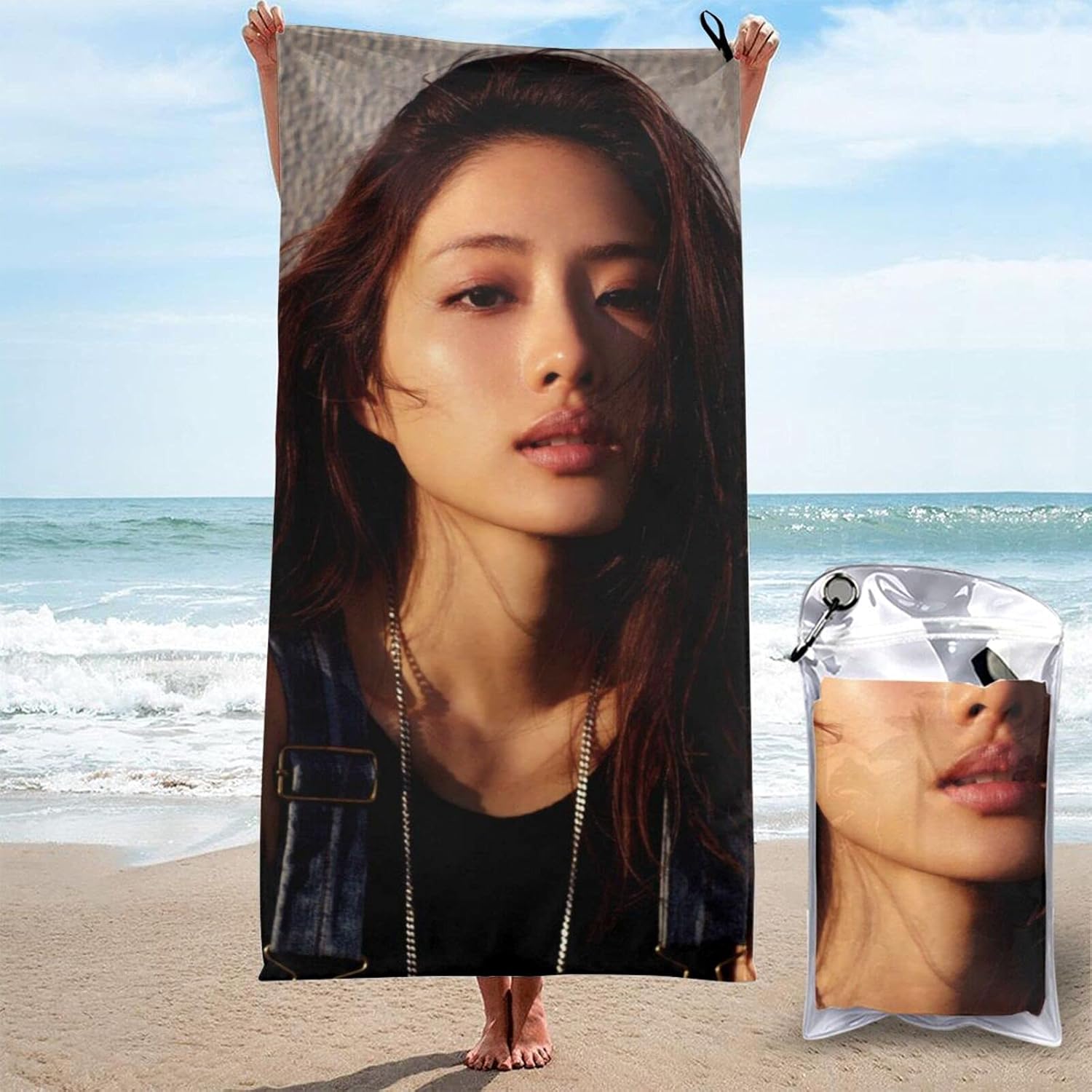 石原さとみ バスタオル 至上 マイクロファイバー 吸水速乾抗菌防臭 高速吸水 耐久性 大きいサイズ ビーチタオル 人気