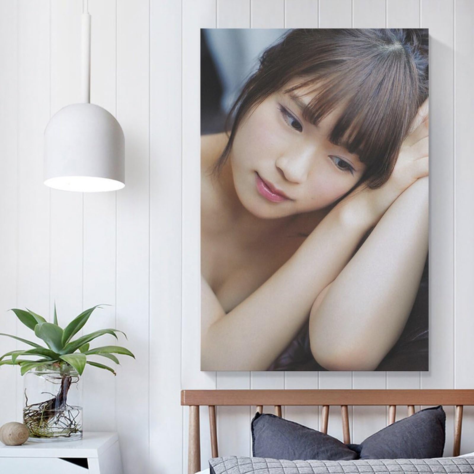 Amazon.co.jp: 清純かわいいNMB48渋谷凪咲水着写真 ウォールアート