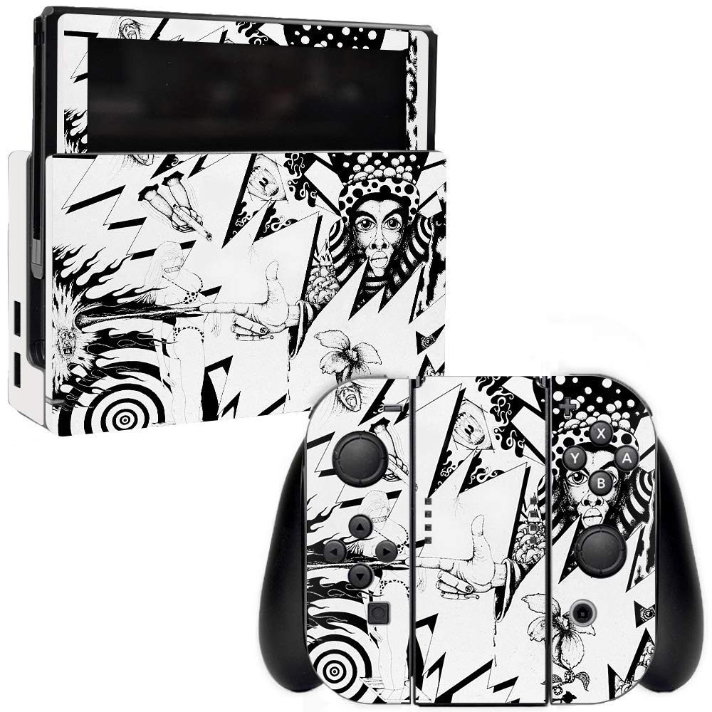 MightySkins Skin Compatible with Nintendo Switch - Parallel Universe | Protective, Durable, and Unique Vinyl Decal wrap Cover | Easy to Apply, Remove, and Change Styles | Made in The USA