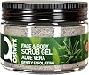 Ostwint Face and Body Exfoliating Scrub Aloe Vera 300ml, Skin Cleanser, Smoothener, Circulation Accelerator