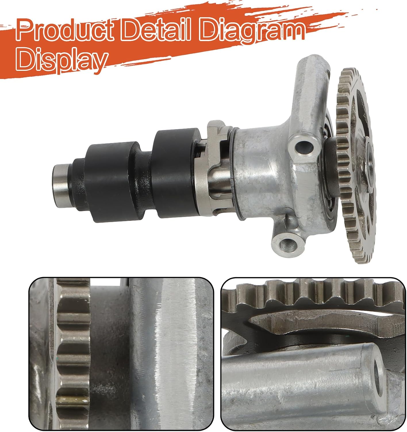 Camshaft Replacement for Honda Fourtrax TRX650FGA 2004-2005 TRX650FA 2003-2005 Replacement for 14100-HN8-P00