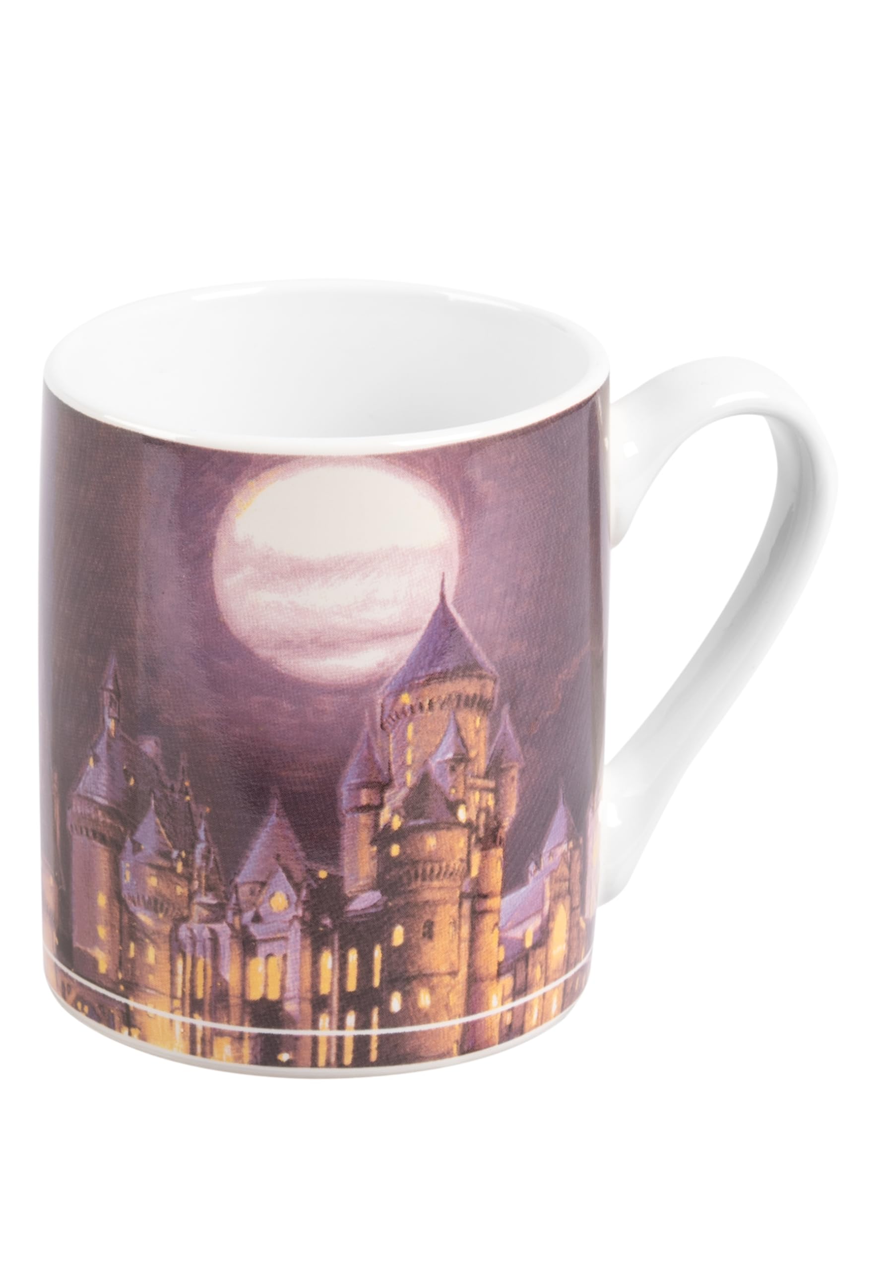 United Labels Harry Potter zestaw śniadaniowy dla dzieci, z motywem Hogwartu, 3-częściowy zestaw naczyń porcelanowych, z talerzami, miską i filiżanką, nadaje się do mycia w zmywarce i używania w