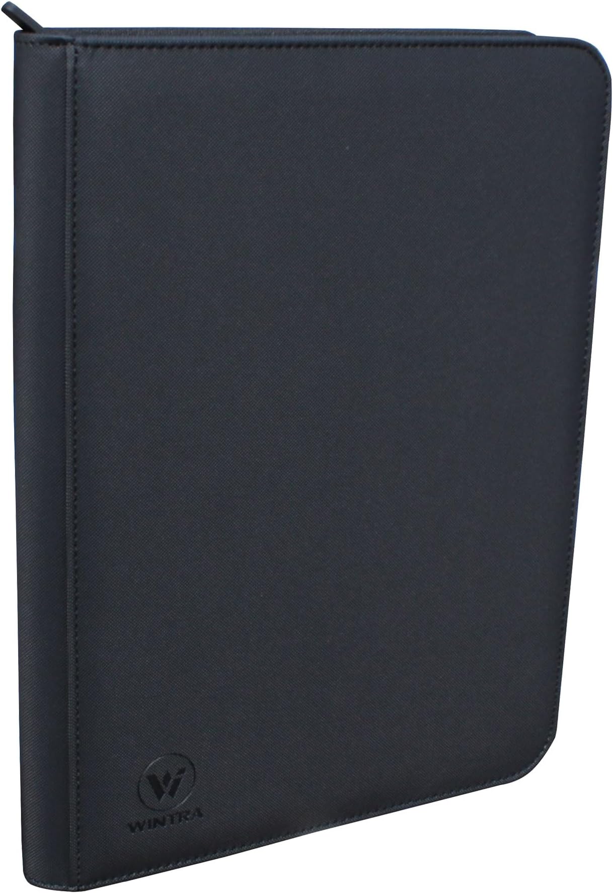 - Premium 360 Pockets Black Zippered Playing Card Binder - Sturdy Trading Card Holder Album ，9 Pocket Side Loading Card Folder with 20 Sheet Sleeves for Trading and Sports Cards