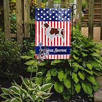 Vista 320 de Caroline's Treasures BB4243GF Bandera de jardín con texto en inglés «Merry Christmas» con texto en inglés «Merry Christmas», bandera decorativa