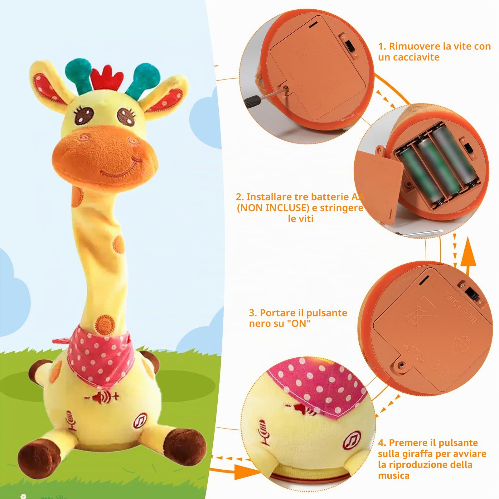 MeHoo Cactus Che Balla e Ripete con Funzione di Controllo Del Volume, Bambola di Peluche Leggera Ripetere ciò Che Si dice Baby Incoraggiare la Parola Giocattoli Regali e Decorazione Della Casa