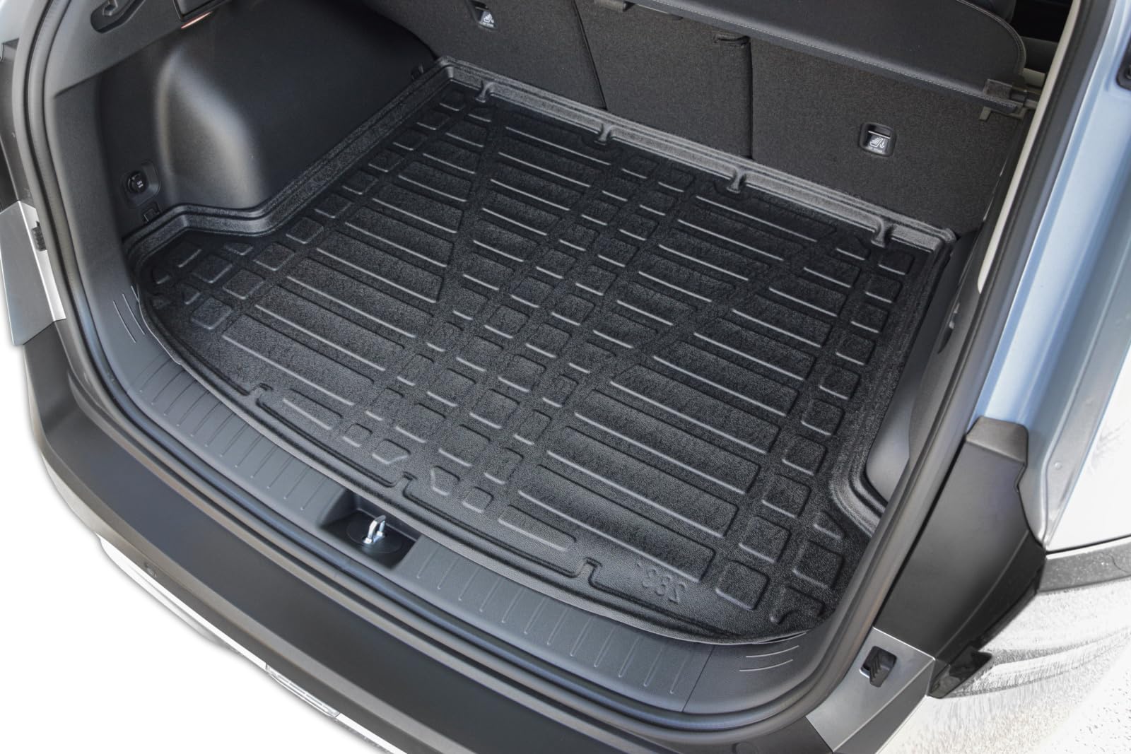 J&J AUTOMOTIVE Tapis De Coffre Caoutchouc Premium Pour Kia Sportage Depuis 2022 (sans Caisson Basses) - Bord Haut Antidérapant