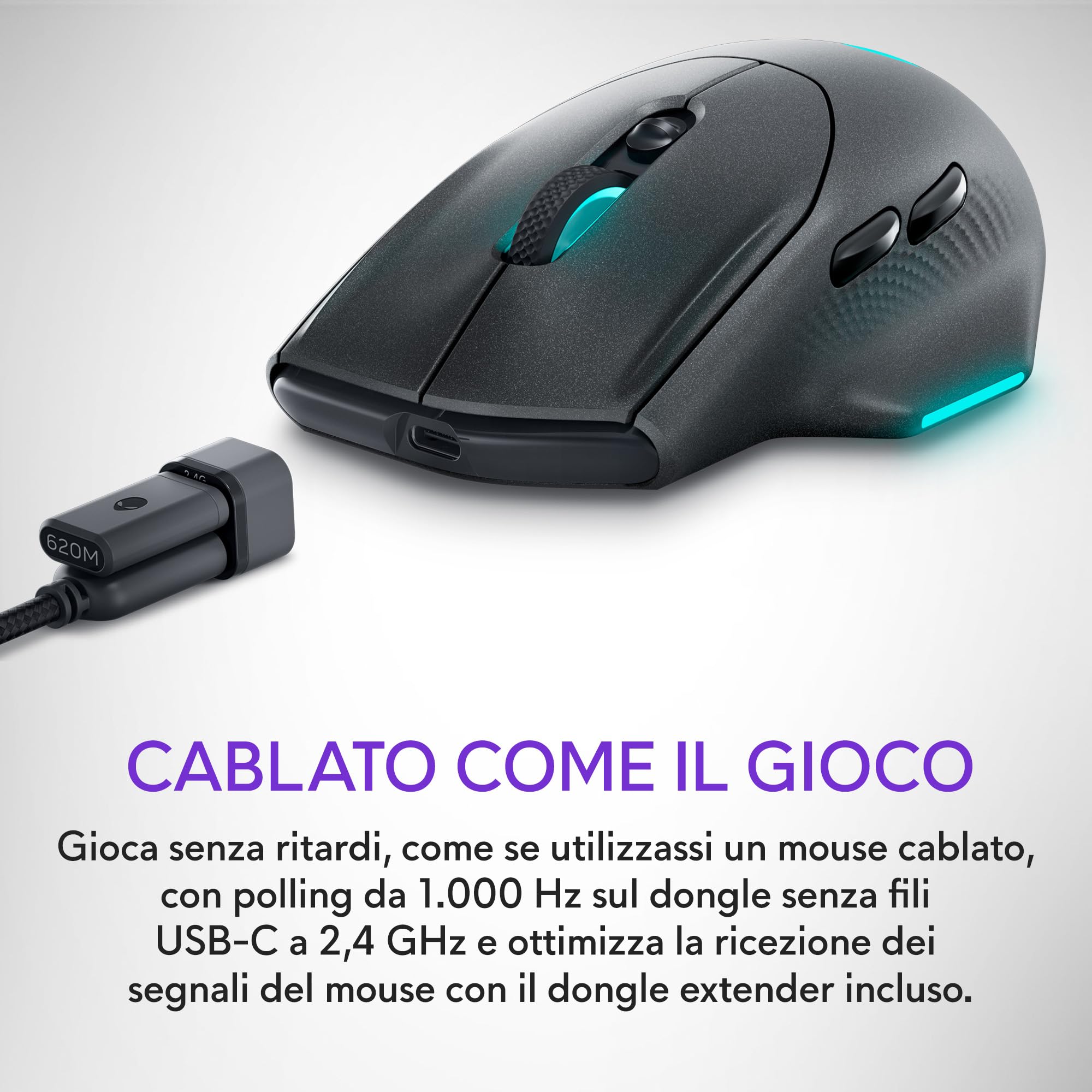 Alienware Wireless Gaming Mouse - AW620M