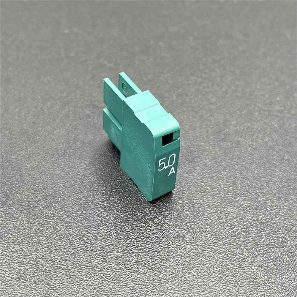 NURII 5 Pezzi, Fusibile di Allarme MP50 5A 5,0 Amp 125V AC/DC 100A