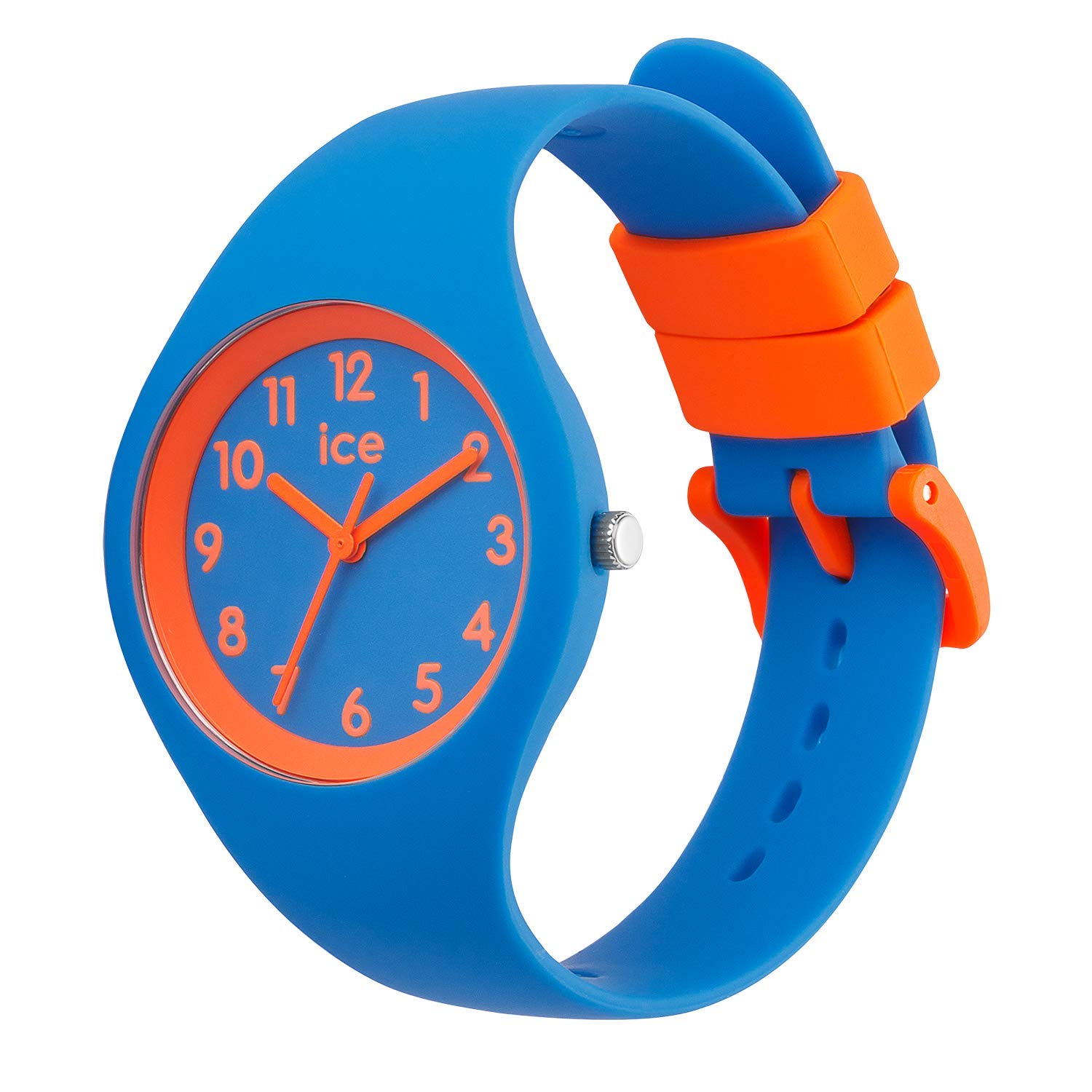 ICE-WATCH - Ice Ola Kids Robot - Montre Bleue pour Garçon avec Bracelet en Silicone - 014428 (Small)