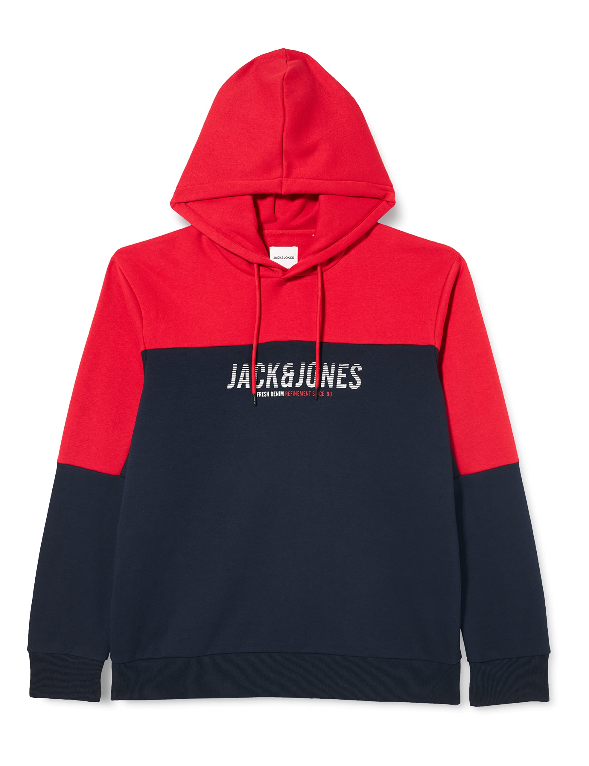 Jack & Jones Men's Dan Blocking Hood Sweatshirt