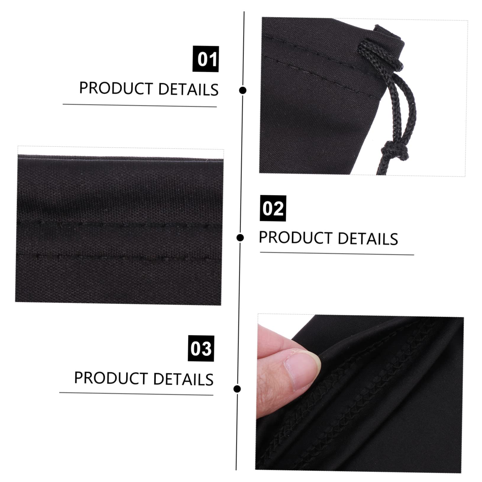 Toddmomy 90pièces De pour Lunettes De Ski De Microfibre Étui à Lunettes De Neige pour Transporter Vos Équipements De Ski Toute Sécurité