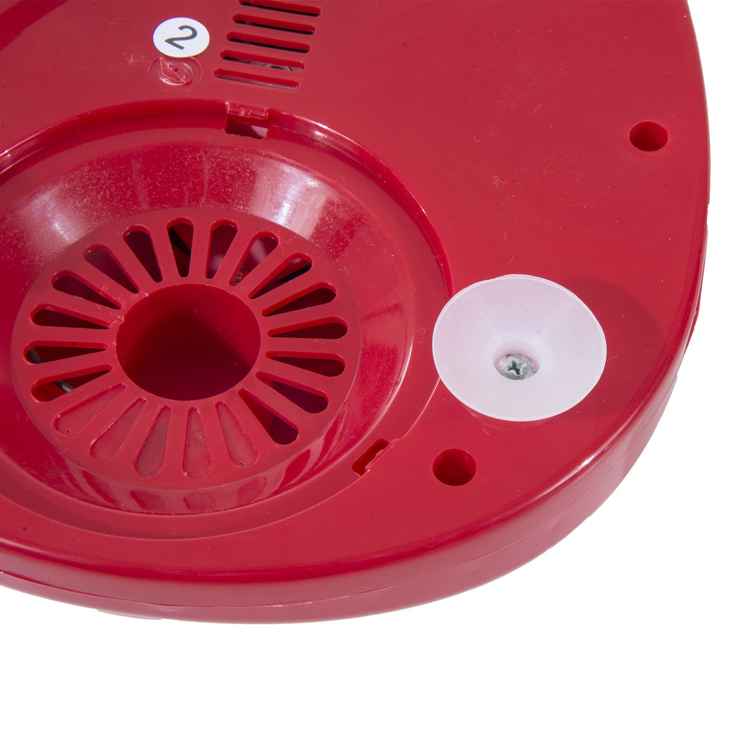 HOMCOM Máquina de Algodón de Azúcar, 450W-550W, Máquina para Hacer Algodón de Azúcar con 10 Palitos, para Fiestas de Cumpleaños Infantiles, en Casa, 27x26x18 cm, Rojo