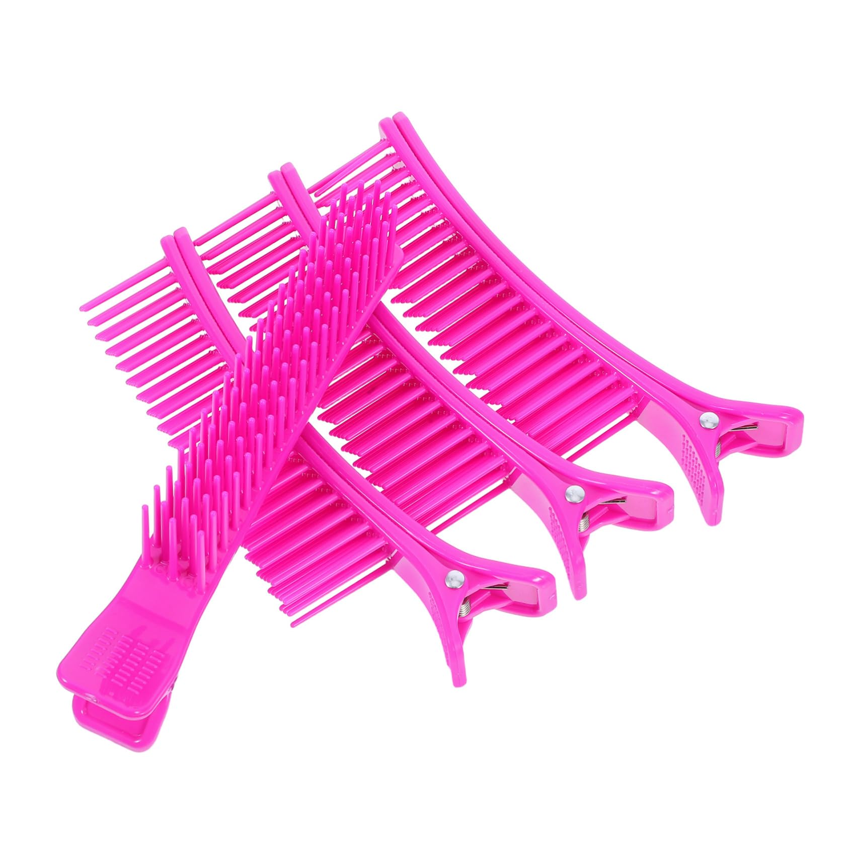 16 Pezzi Pinze per con Pettine Integrato Antiscivolo per Styling e Permanente Clip Sezionatrici Professionali per e Personale