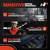 Vista 7 de A-Premium Interruptor de ventana eléctrica principal del lado del conductor compatible con Chevrolet Silverado y GMC Sierra