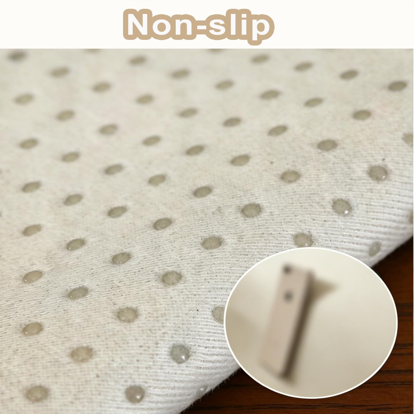 Camino de Mesa Camino De Mesa Bordado para Mesa De Comedor Largo 200 180 160 130 100 Cm, 30 40 50cm De Ancho, Protector Superior De Tocador con Borlas, Mantel para Mesita De Noche(Beige,40x200cm)