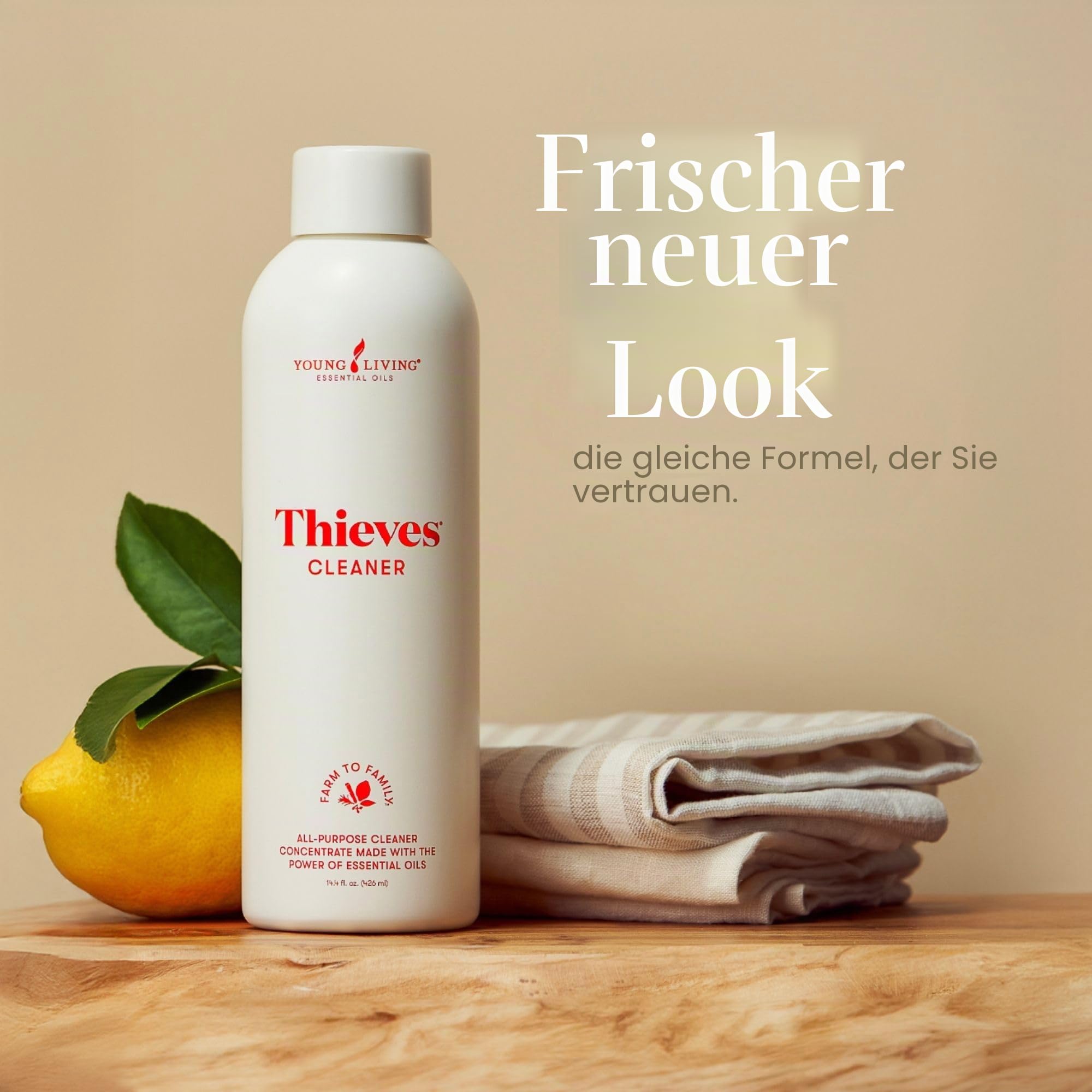 Young Living Thieves Haushaltsreiniger 14.4 fl.oz.(Premium pack) grau