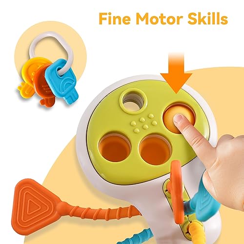 Miniatura 3 de iPlay, iLearn Juguete para bebé de 6 a 12 meses, juguete sensorial para la dentición infantil, juego de actividades de aprendizaje Montessori, juego