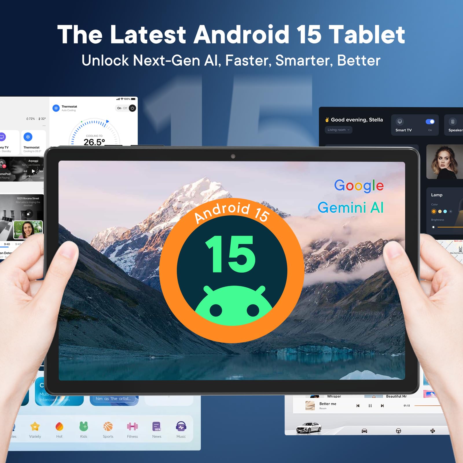 Amazon.co.jp: HAOVM Android 15 タブレット 8インチ、4G SIMロック
