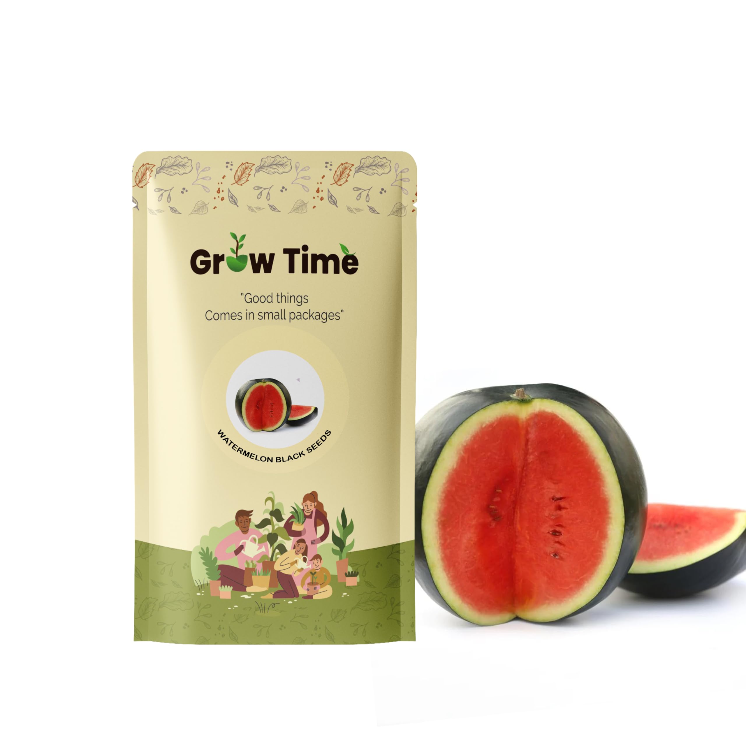 Growtime Watermelon Round Black Vegetable Seeds, Vegetable Seeds for Home Gardening, Vegetable Planting Seeds for Kitchen, Watermelon Round Black Seeds (Black, Pack of 2g) (B0CPJDW1NF) Amazon Price History, Amazon Price Tracker