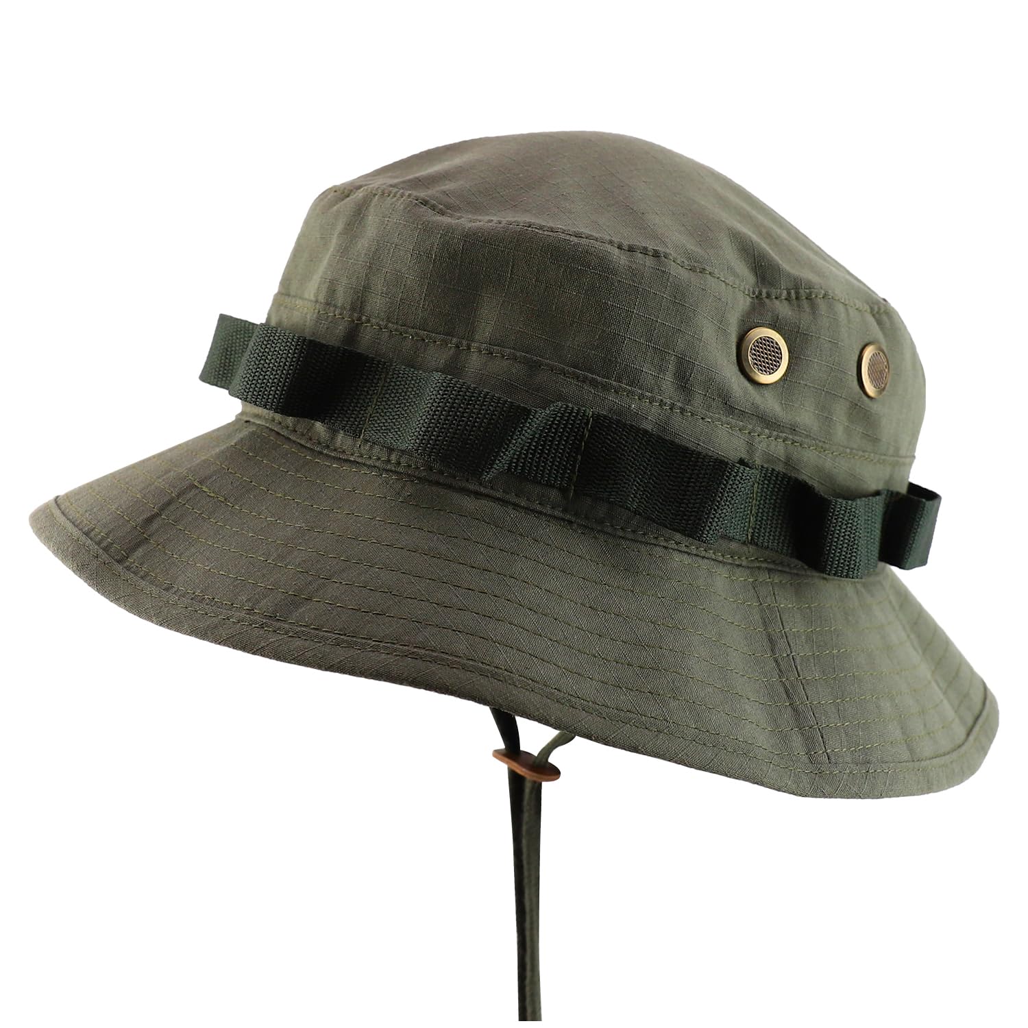 Armycrew Ripstop Fabric Jungle Combat Boonie Hat Fits upto 2XL