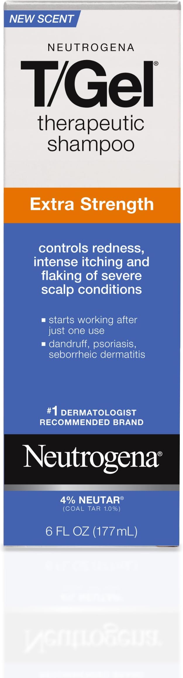 Amazon.com : Neutrogena T/Gel Therapeutic Shampoo, Extra Strength, 6 ...