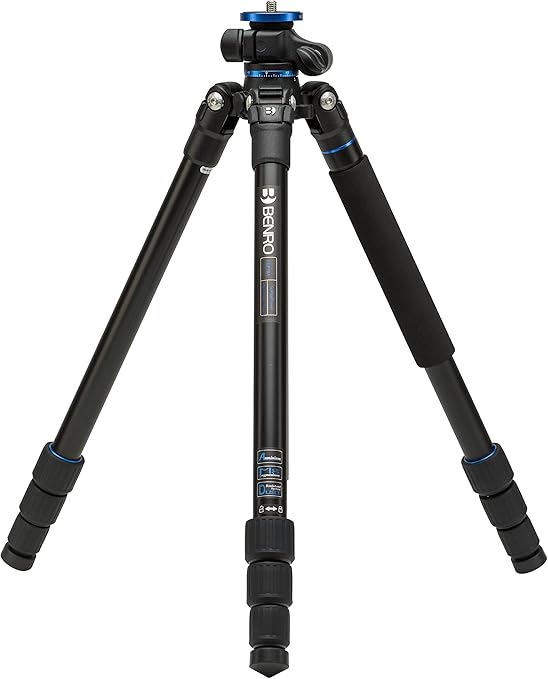 Benro SystemGo Plus Aluminum Tripod with Monopod Converstion (FGP18A),Black