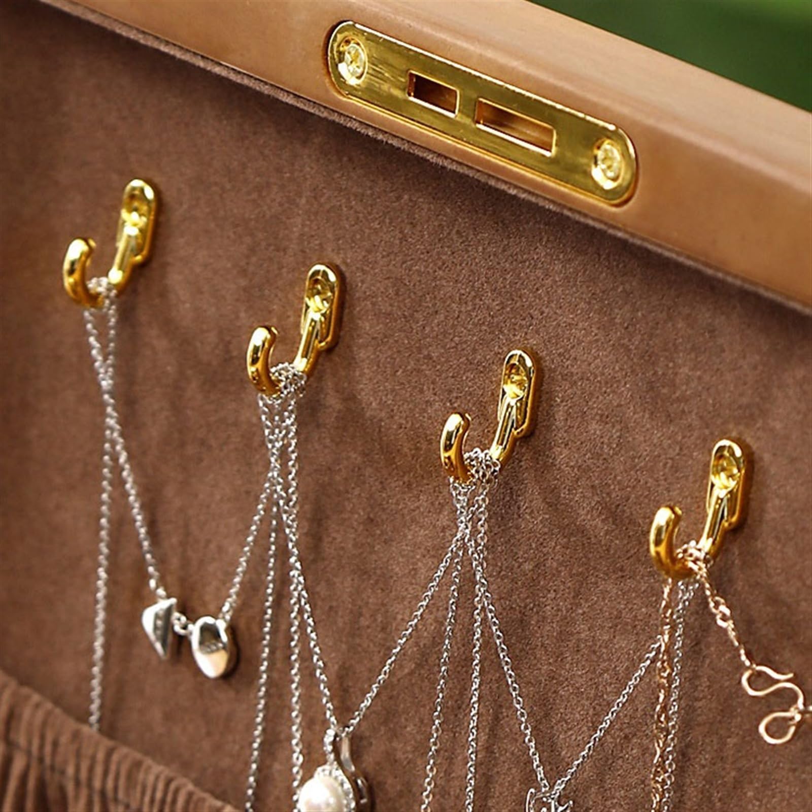Jewelry Box Organizer Jewelry Box Earrings Earrings Necklace Watch Hand Jewelry Wooden Storage Box Jewelry Organizer Small (A S) (A S)