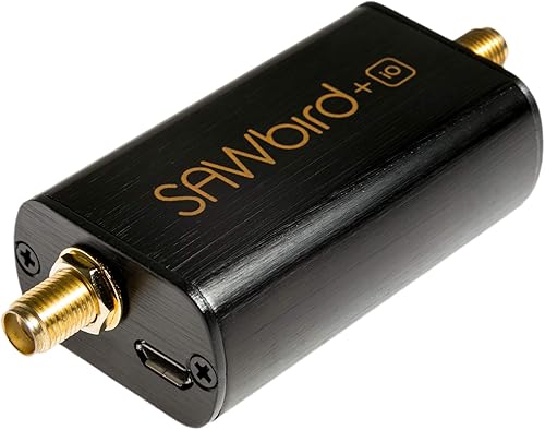 Miniatura 4 de Nooelec Paquete de recepción activa Inmarsat incluye LNA y módulo de filtro, antena de parche de alta ganancia (3.5dBi) 1550 MHz, bloque de CC SMA,