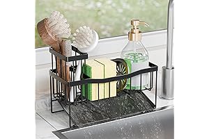 Sink Sponge Holder with Detachable Brush Holder