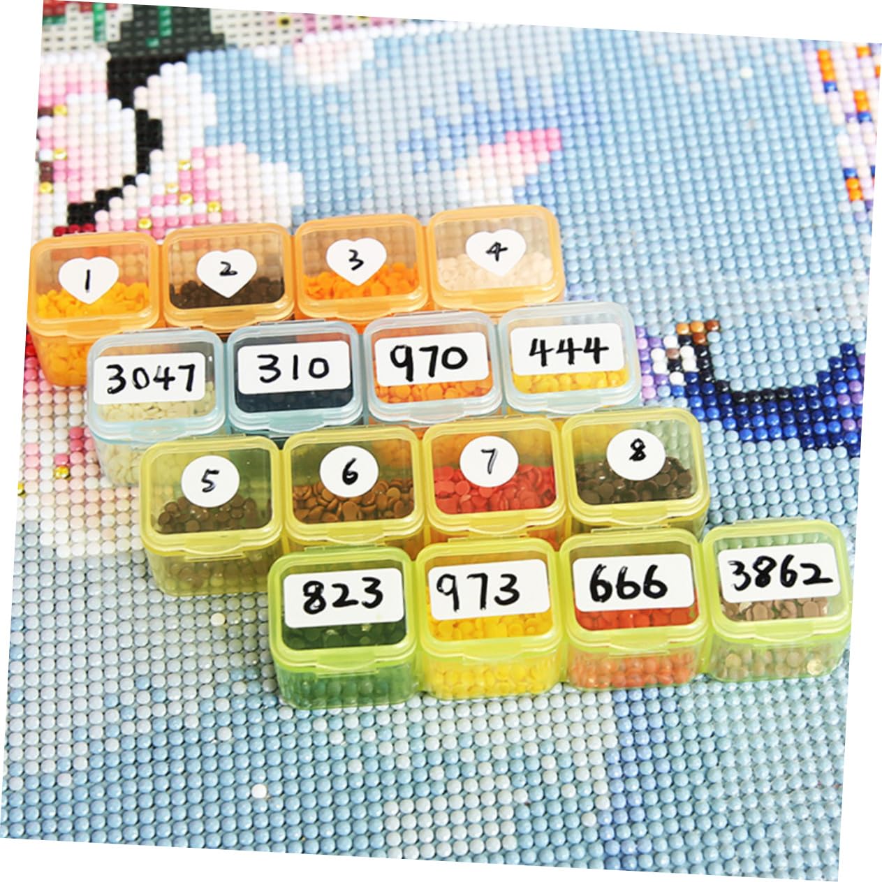DOITOOL 5 Set Etichette Adesive Vuote Autoadesive Per Etichettatura E Classificazione Con Etichette Rotonda E Per E Eventi 3 * 5