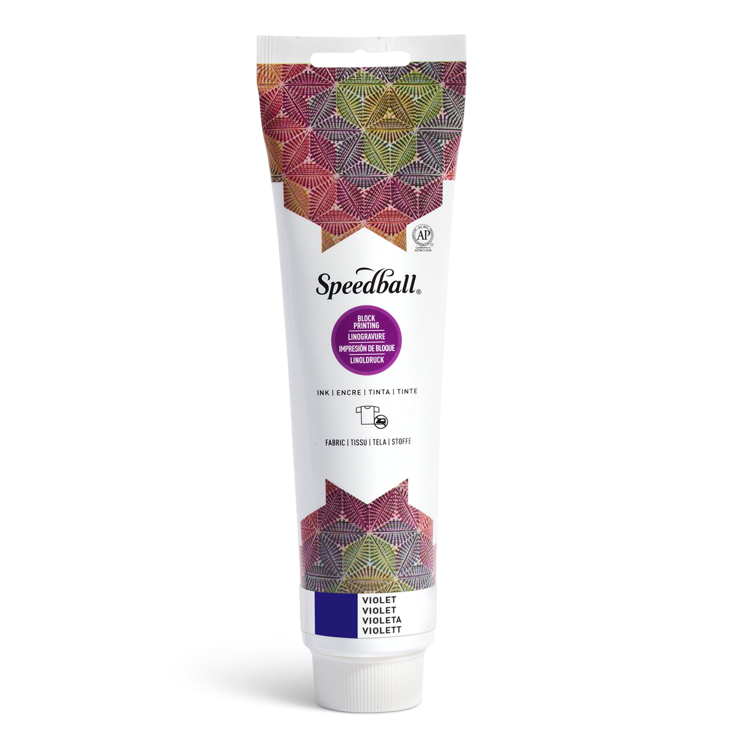 Speedball Fabric Block Printing Ink, 5 Ounce, Violet