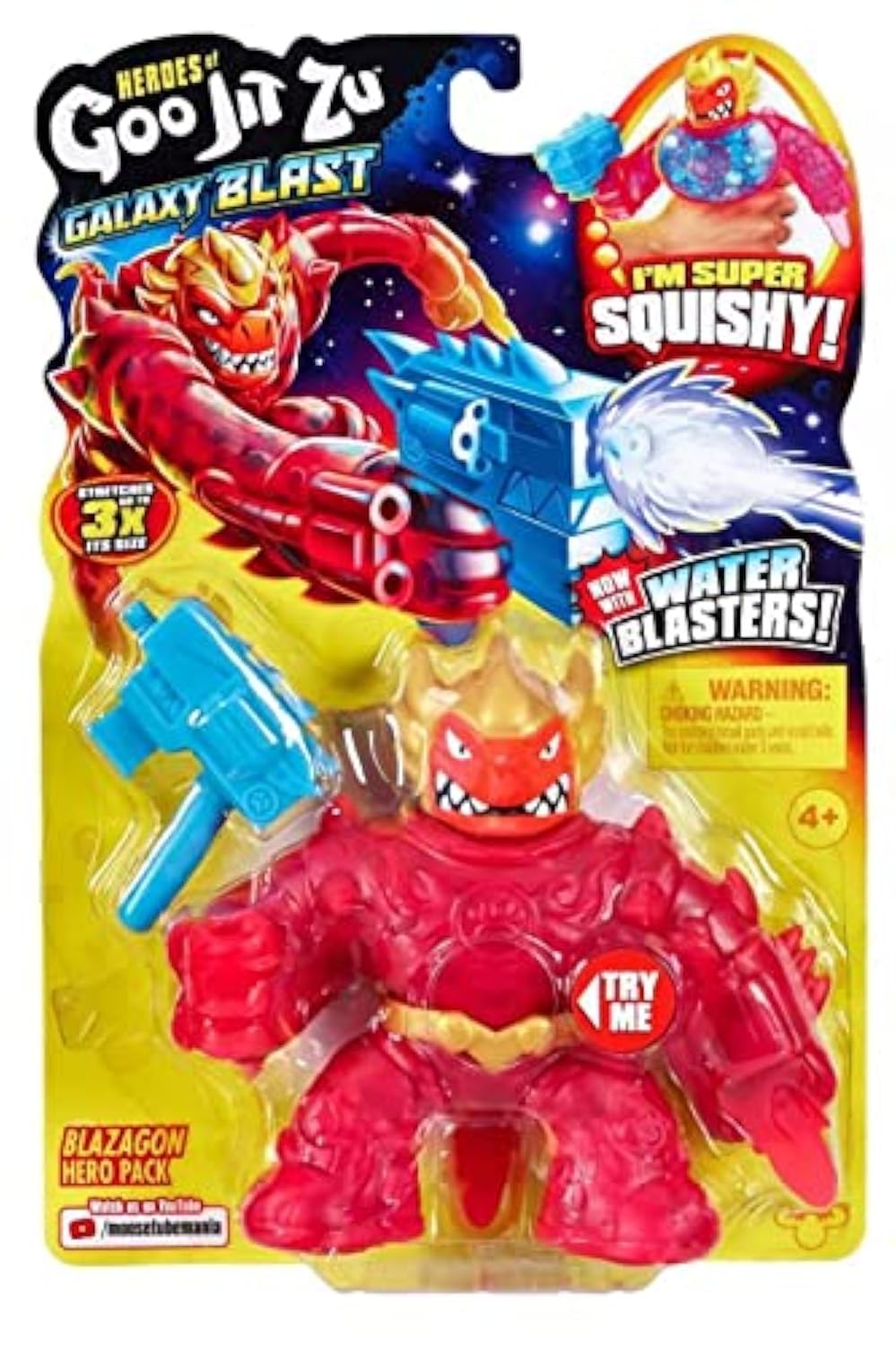 シャオロン　痛バセット Amazon.com: Heroes of Goo Jit Zu Galaxy Blast Action Figure
