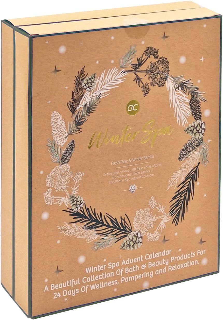 WINTER SPA Adventskalender für Frauen 2025 - XXL Wellness Adventskalender für Damen - Körperpflege