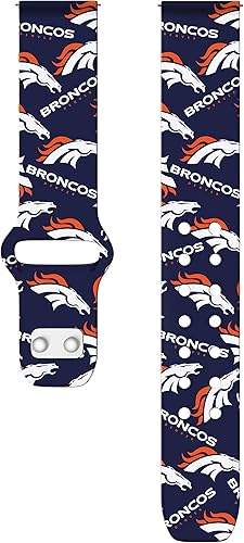 Miniatura 4 de Game Time Denver Broncos - Correa de reloj HD de cambio rápido compatible con Samsung y más