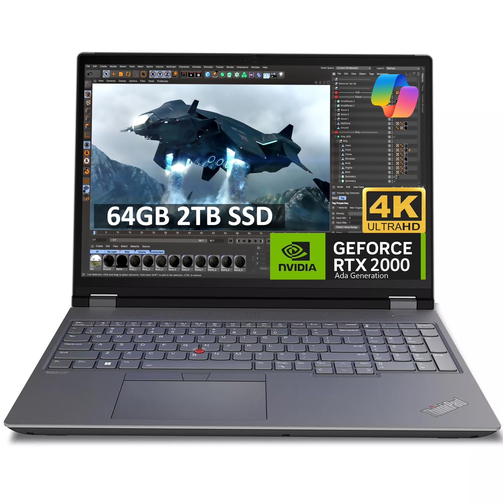 新品同様　Lenovo ThinkPad P16 Gen2 A4000 ada Amazon.com: Lenovo ThinkPad P16 Mobile Workstation, 16