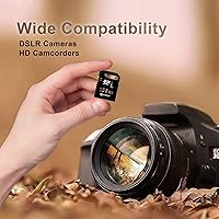 Vista 6 de Synergy - Tarjeta de memoria digital para videocámara, funciona con DJI Osmo Pocket Gimbal Videocámara, 128 GB Secure Digital (SDXC) Clase 10