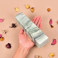 Vista 3 de JIC Gem Extra Large Rare Dendritic Jade Crystal Tower Natural Quartz Crystal Tower Point Wand Large Crystals and Stone Energy Crystal Wand Home