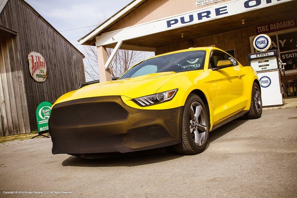 2015-2016 Ford Mustang NoviStretch Front Bumper Bra Mask