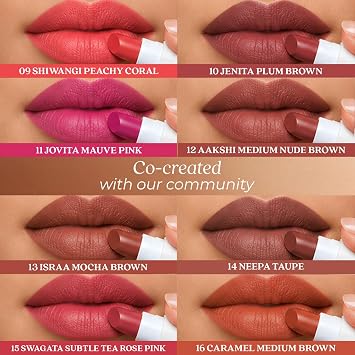 Just Herbs Herb Enriched Ayurvedic Lipstick Shade Sampler Kit