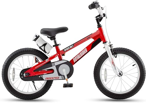 Miniatura 6 de Royalbaby Freestyle - Bicicleta infantil con 2 frenos de mano, 12, 14, 16, 18, 20 pulgadas, para niños y niñas de 3 a 12 años
