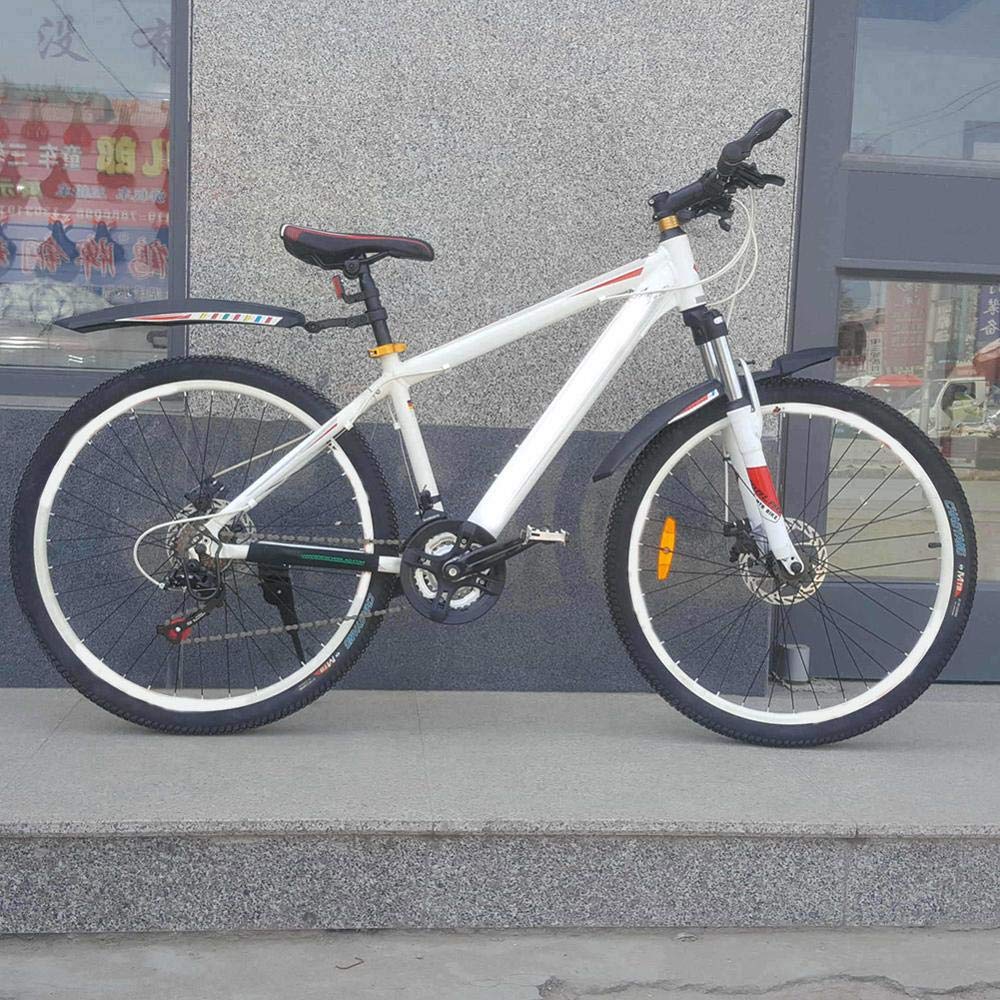 Garde-Boue de vélo, Garde-Boue de vélo électrique, Accessoires de vélo, Garde-Boue Avant et arrière à dégagement Rapide pour VTT (Noir)