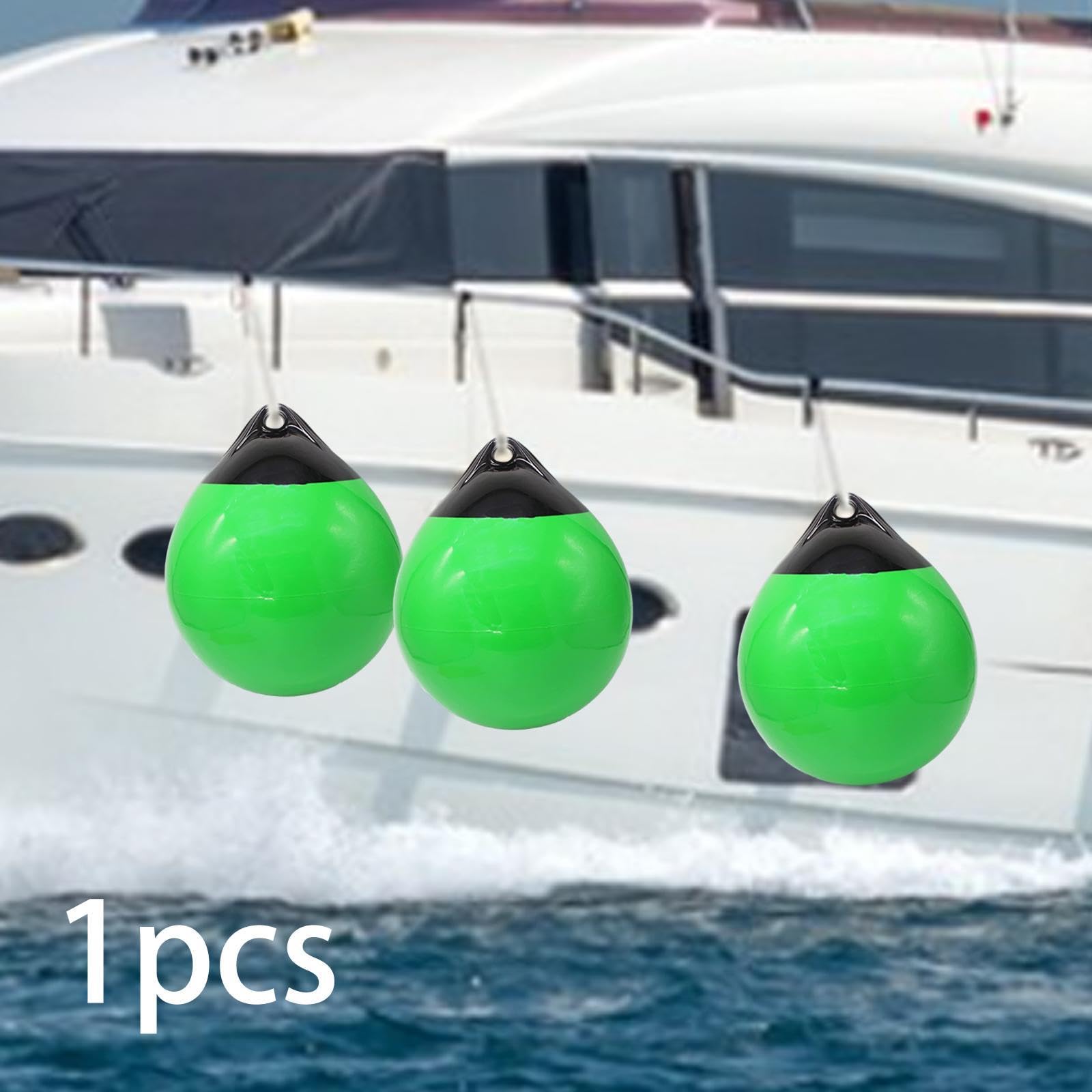 rockible Boya para Bote Inflable de PVC, Accesorio Multifuncional para Veleros y Barcos de Esquí con Orificio para Veleros, Boya de Anclaje de 30 X 35
