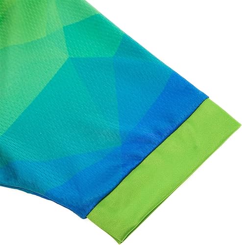 Vista 8 de Ciclismo Jersey hombres bike tops sunner ciclo camisa manga corta carretera Bicicletas Racing ropa