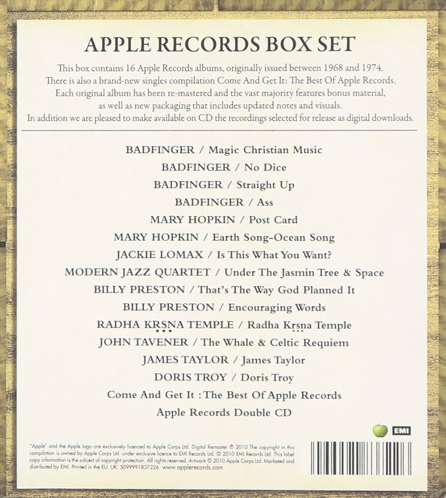 Apple Records CDボックスセット 16枚 Apple Records CDボックスセット 16枚 Amazon.co.jp: ザ・ビートルズ