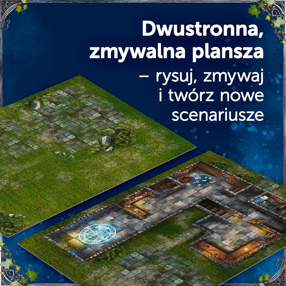 Trefl - Brick Trick RPG, Forgotten Legacy - Zestaw do Tworzenia Własnej Planszy, dla Dorosłych i Nastolatków od 14 lat